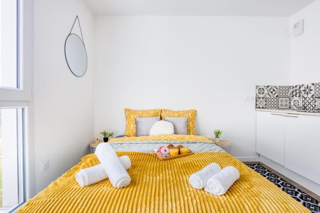Escapade Parisienne A 25 Minutes De La Tour Eiffel Apartman Villeneuve-la-Garenne Kültér fotó